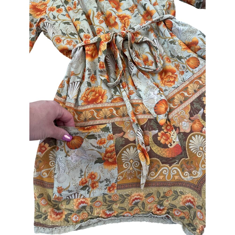 Spell & the Gypsy Seashell Romper Sand Size Large - Picture 10 of 10